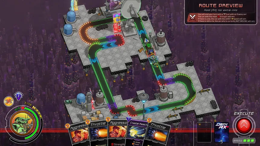 Скриншот 4 к игре Deck RX: The Deckbuilding Racing Game