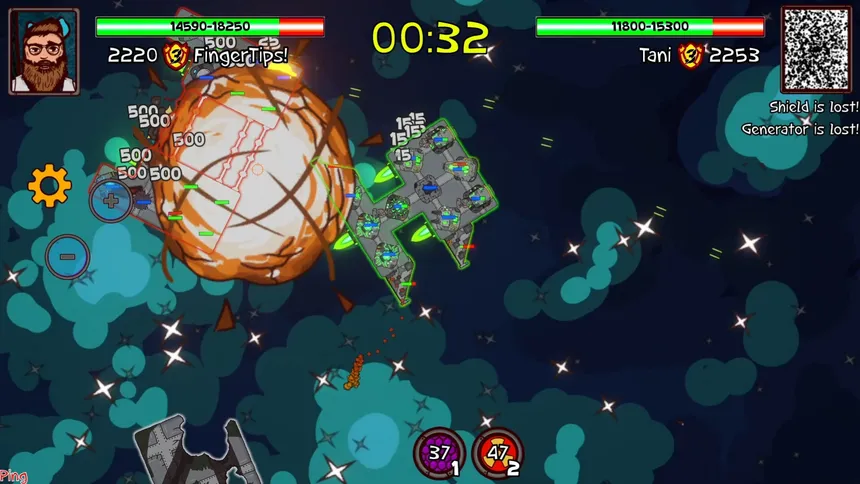 Скриншот 3 к игре Space Box Battle Arena