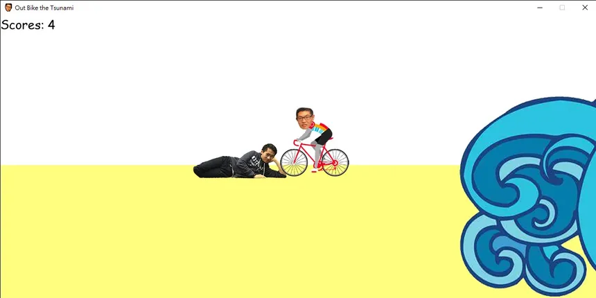 Скриншот 6 к игре Out Bike the Tsunami