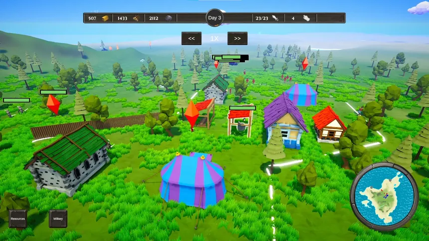 Скриншот 1 к игре The Island: King's Order