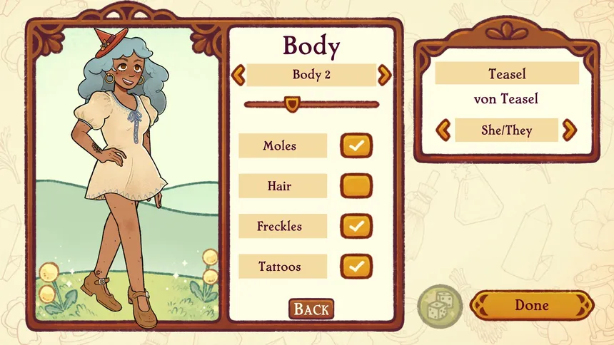 Скриншот 1 к игре Witchy Life Story