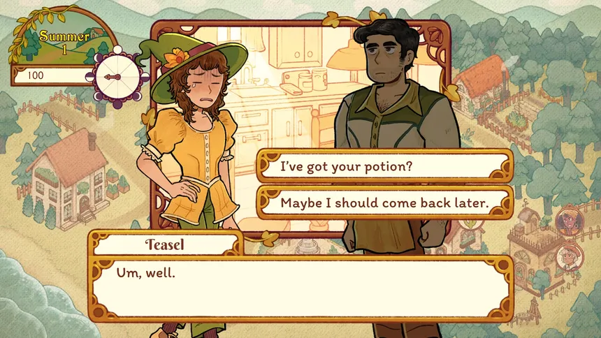 Скриншот 4 к игре Witchy Life Story