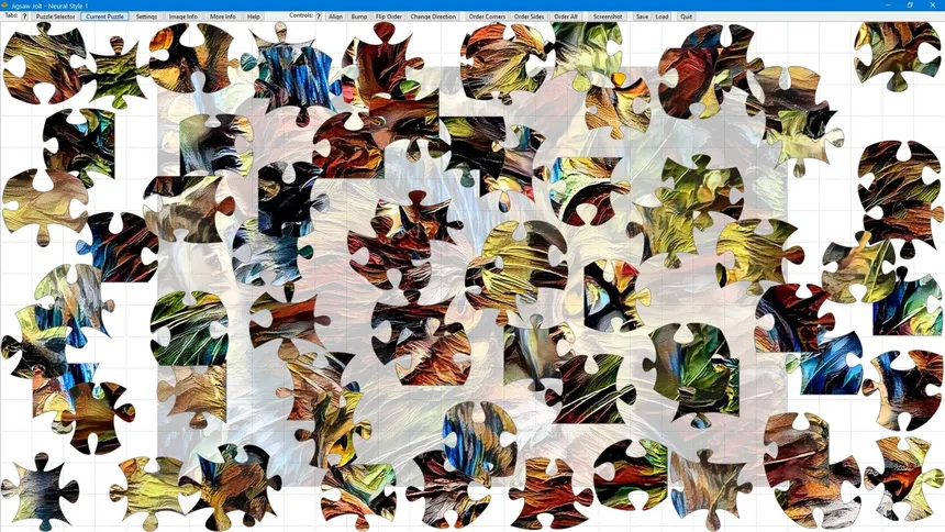 Скриншот 6 к игре Jigsaw Jolt: Neural Style 1