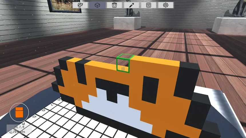 Скриншот 1 к игре Voxel Printer