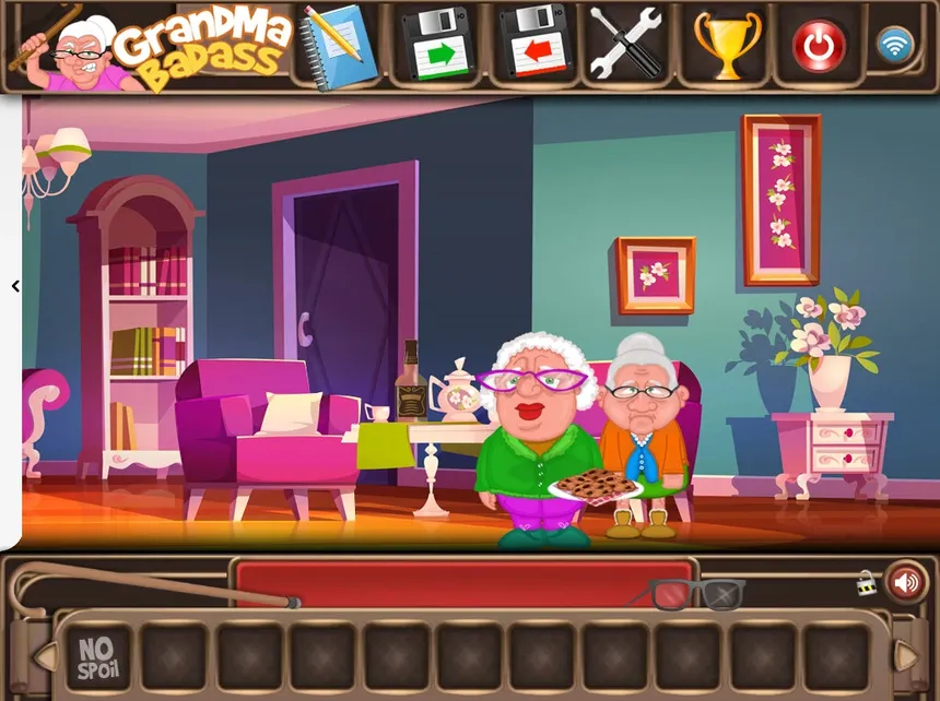 Скриншот 2 к игре GrandMa Badass - a crazy point and click adventure