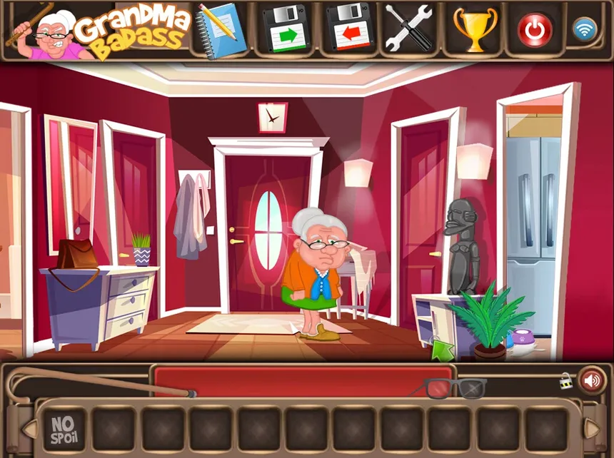 Скриншот 3 к игре GrandMa Badass - a crazy point and click adventure