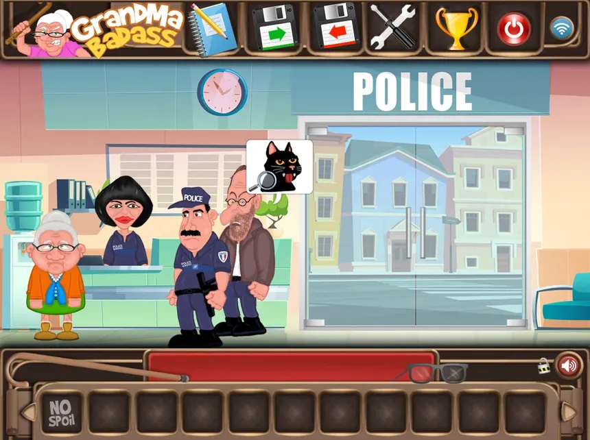 Скриншот 5 к игре GrandMa Badass - a crazy point and click adventure