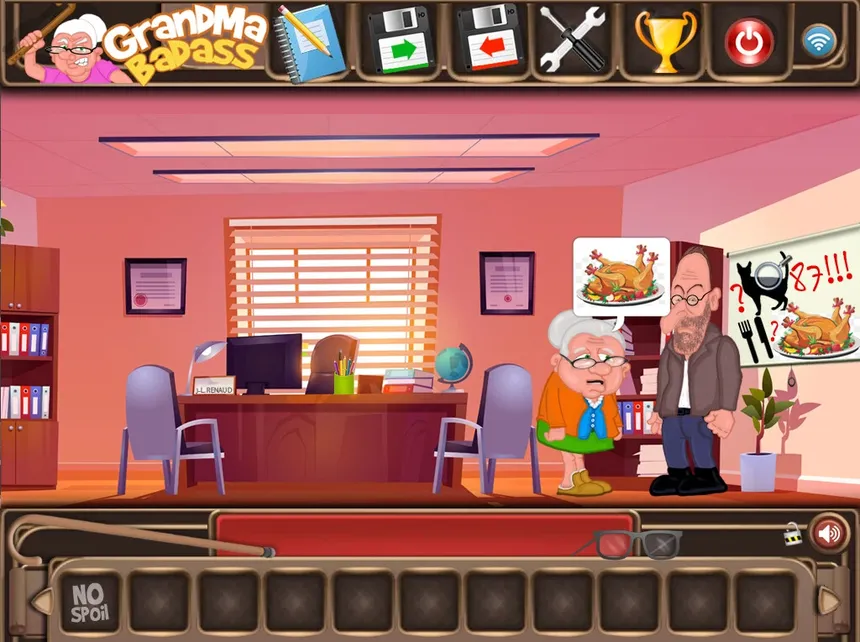 Скриншот 6 к игре GrandMa Badass - a crazy point and click adventure