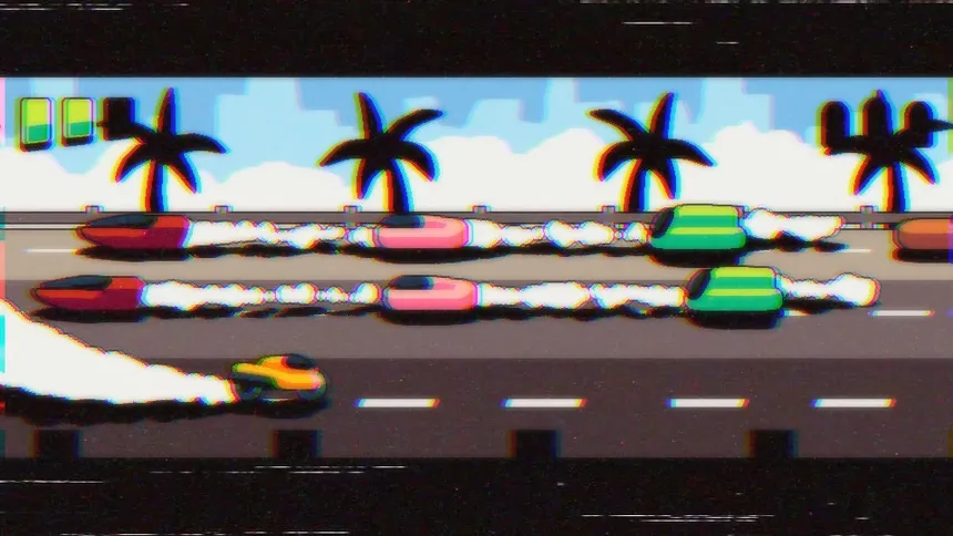 Скриншот 3 к игре Retrowave Road