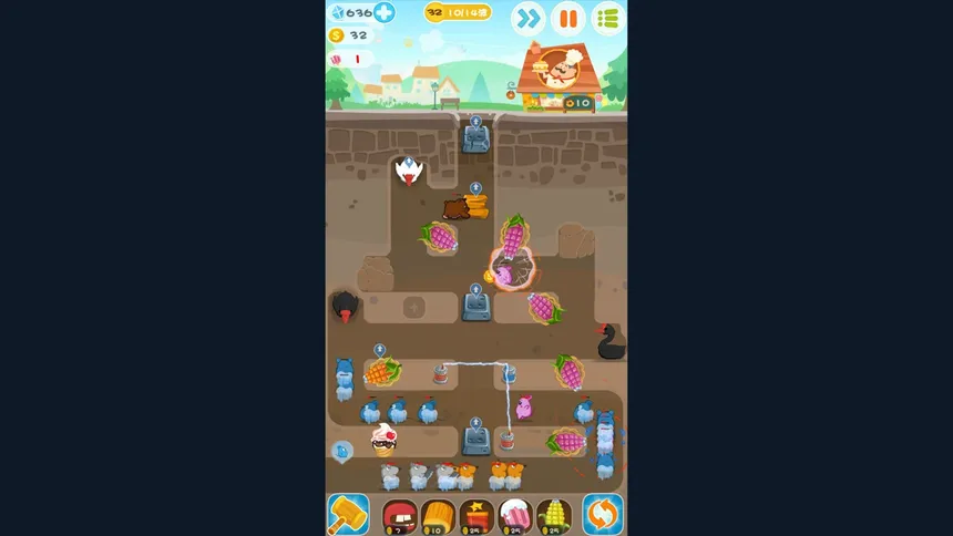 Скриншот 4 к игре 暴打萌鼠