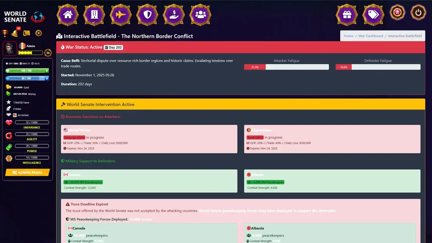 Скриншот 2 к игре World Senate