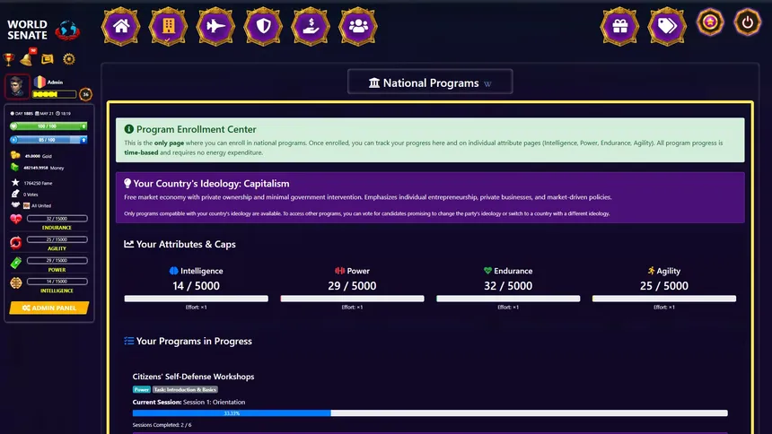 Скриншот 6 к игре World Senate