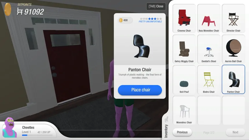 Скриншот 2 к игре Chair Simulator