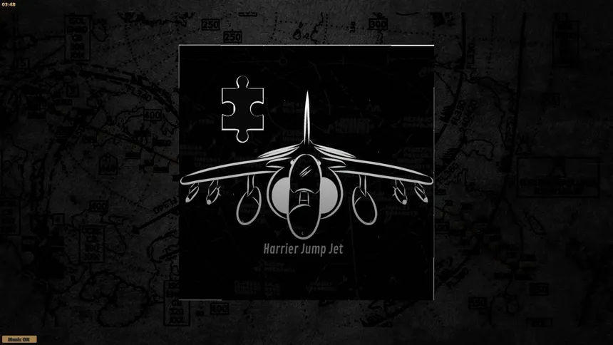 Скриншот 2 к игре LineArt Jigsaw Puzzle - Airplanes