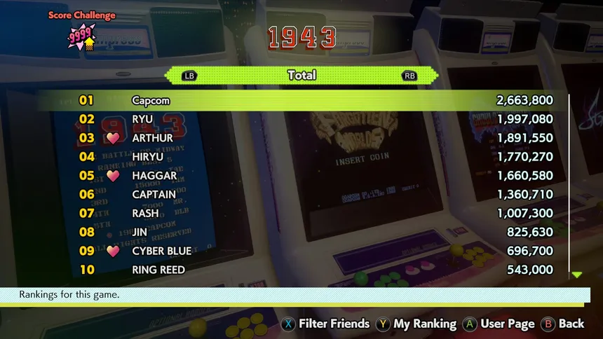Скриншот 12 к игре Capcom Arcade Stadium