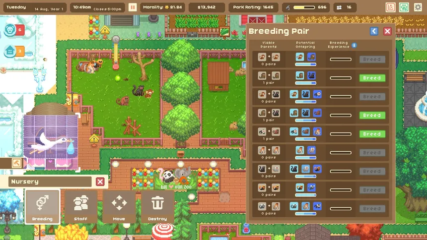 Скриншот 2 к игре Let's Build a Zoo