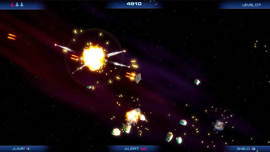Скриншот 4 к игре Battle Star Asteroids