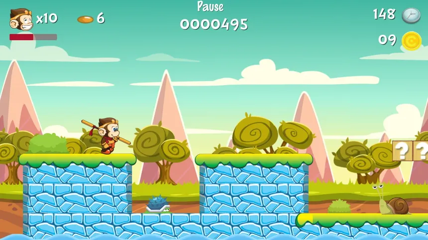 Скриншот 2 к игре Monkey Hit