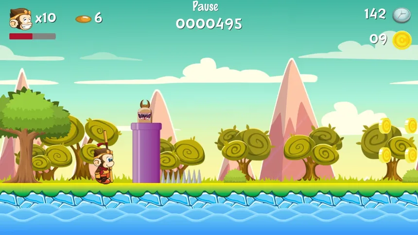 Скриншот 3 к игре Monkey Hit