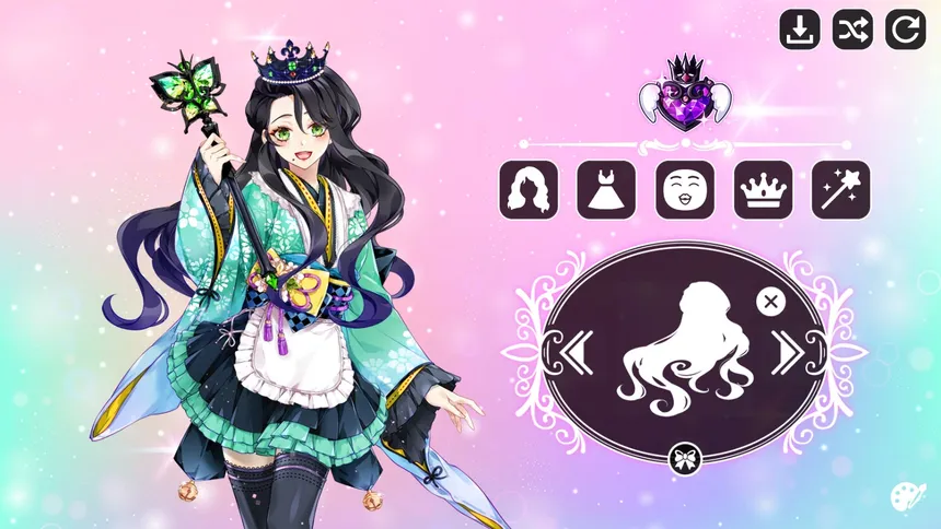 Скриншот 3 к игре Magical Girl Creator