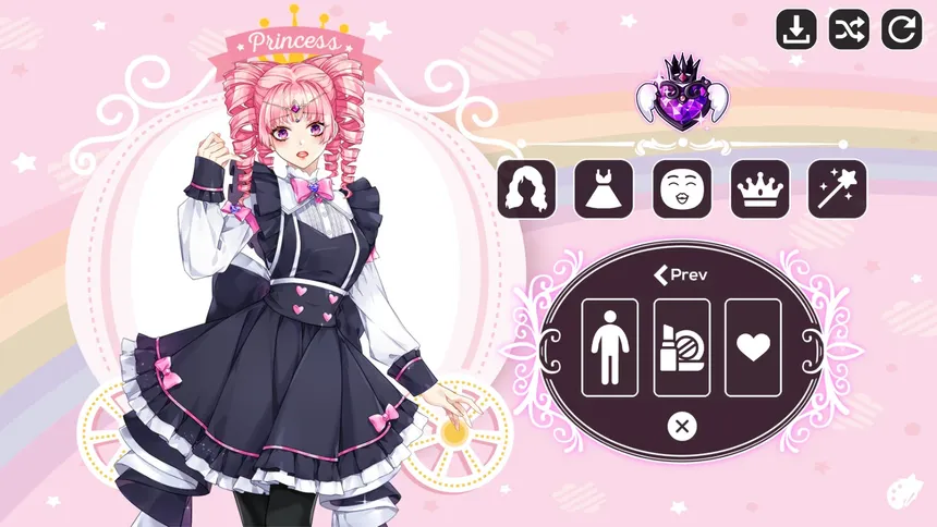Скриншот 4 к игре Magical Girl Creator