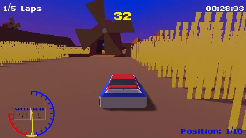 Скриншот 3 к игре World Racing '95