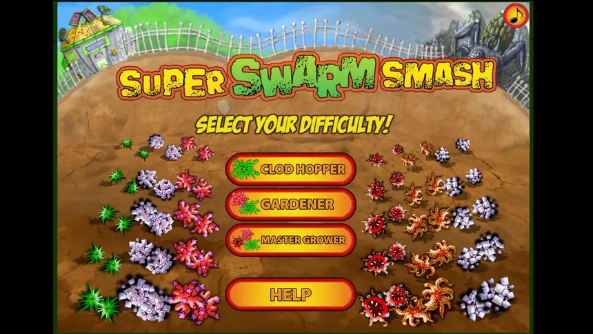 Скриншот 1 к игре Super Swarm Smash