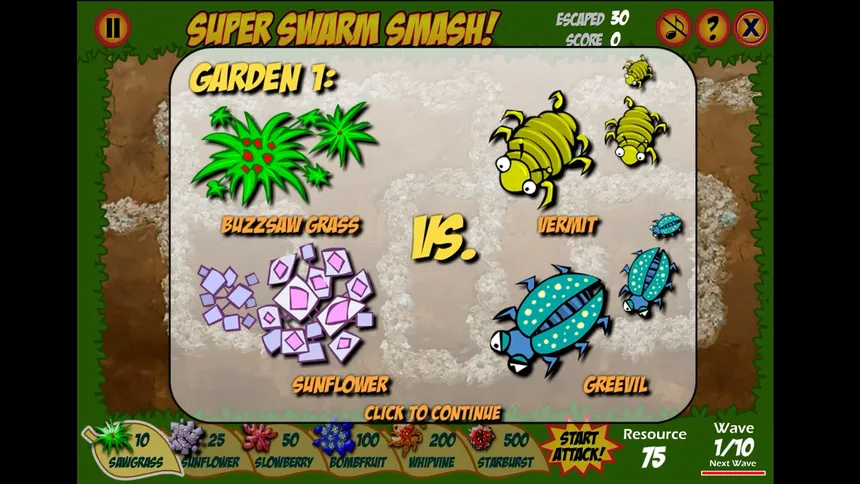 Скриншот 3 к игре Super Swarm Smash