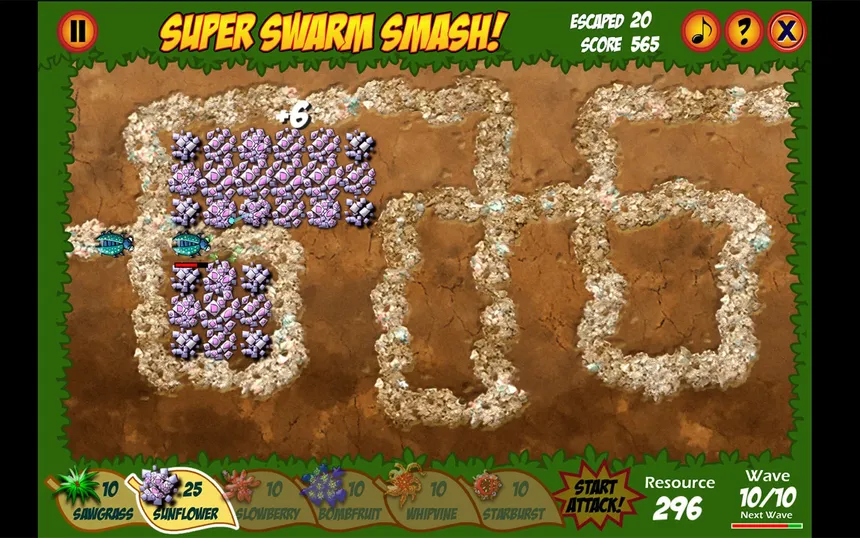 Скриншот 4 к игре Super Swarm Smash