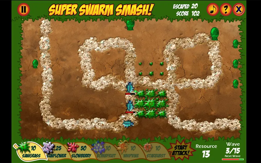 Скриншот 5 к игре Super Swarm Smash