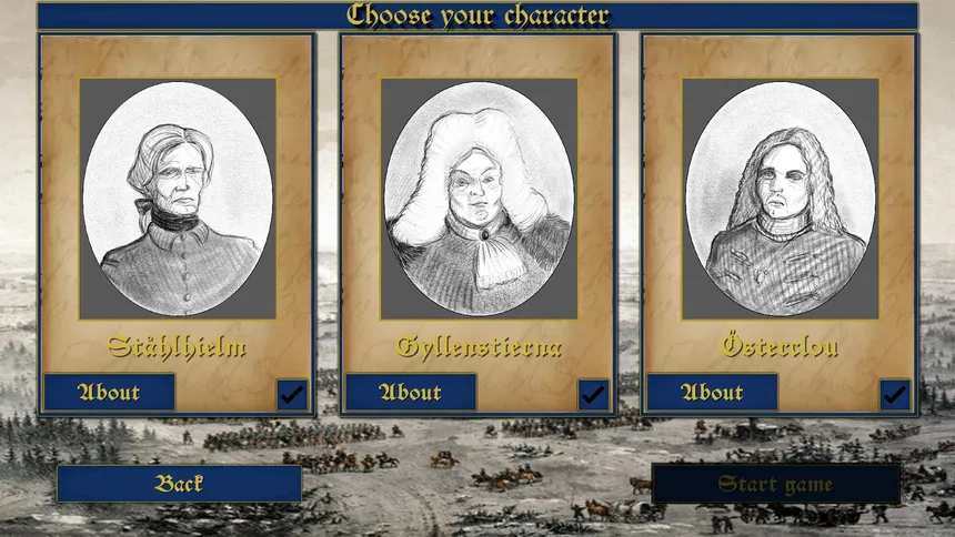 Скриншот 1 к игре Great Battles of Carolus XII