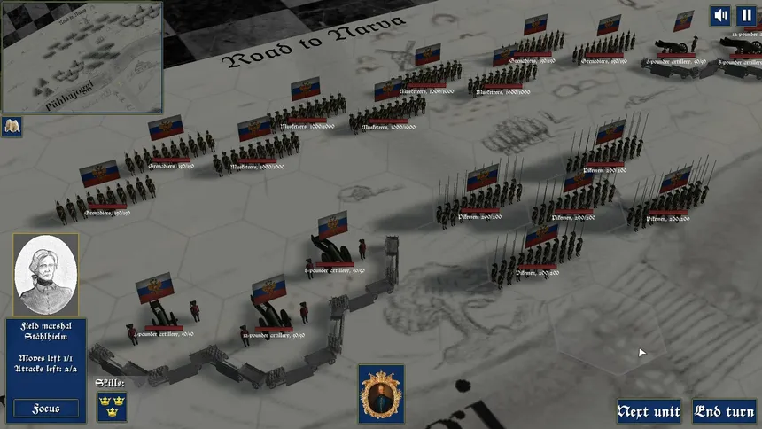 Скриншот 2 к игре Great Battles of Carolus XII