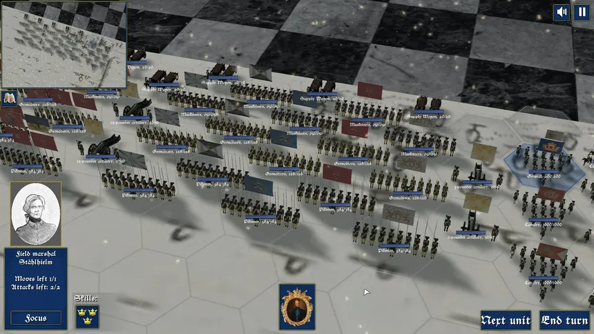 Скриншот 3 к игре Great Battles of Carolus XII