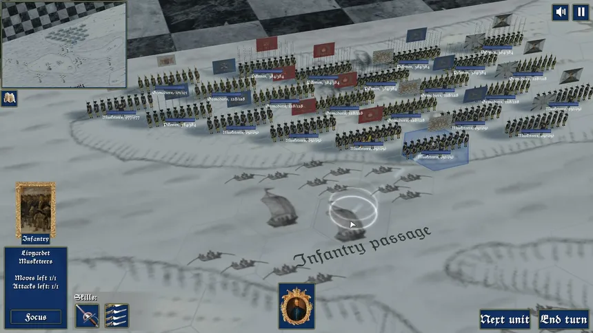 Скриншот 5 к игре Great Battles of Carolus XII