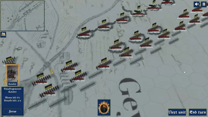 Скриншот 8 к игре Great Battles of Carolus XII