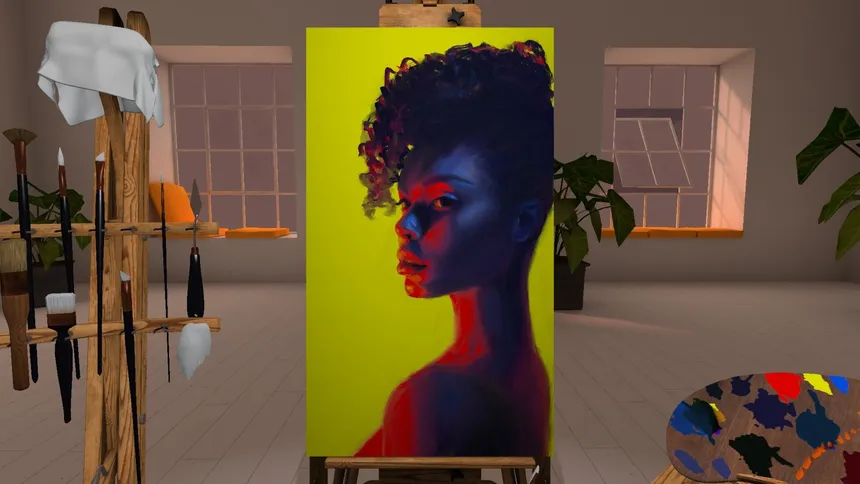 Скриншот 4 к игре Vermillion - VR Painting