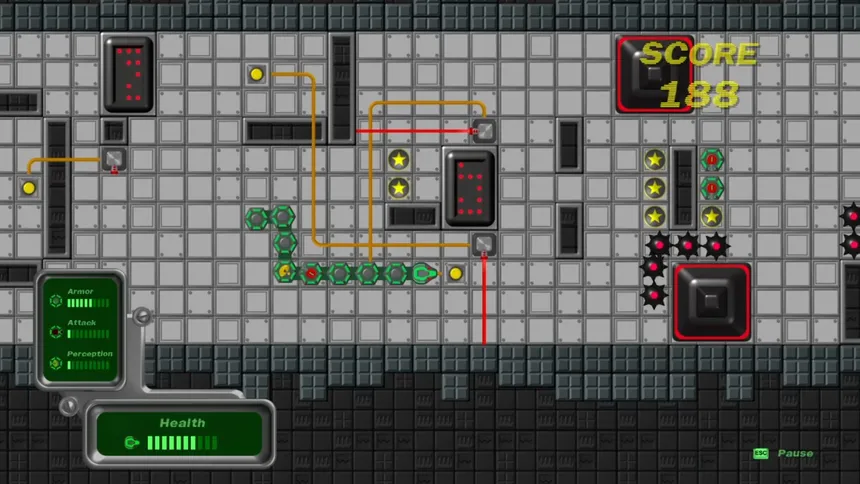 Скриншот 2 к игре Mecha Snake