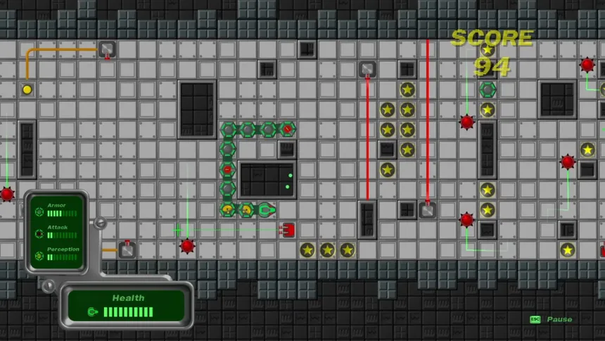 Скриншот 3 к игре Mecha Snake