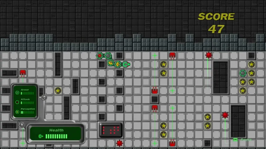 Скриншот 5 к игре Mecha Snake