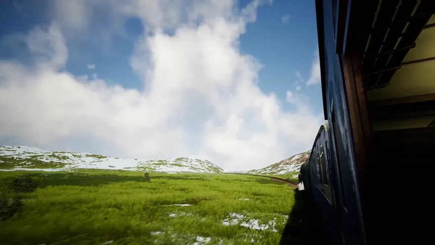 Скриншот 1 к игре FARAWAY TRAIN 最涯(さいはて)の列車