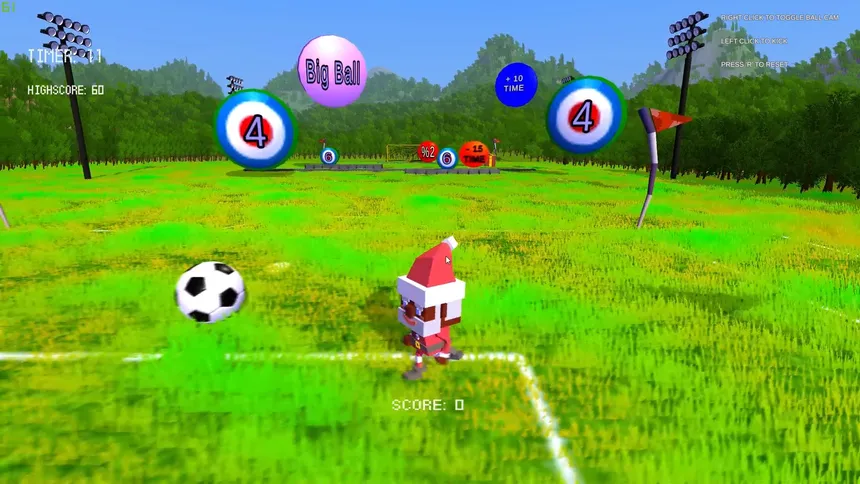 Скриншот 1 к игре Santa Soccer