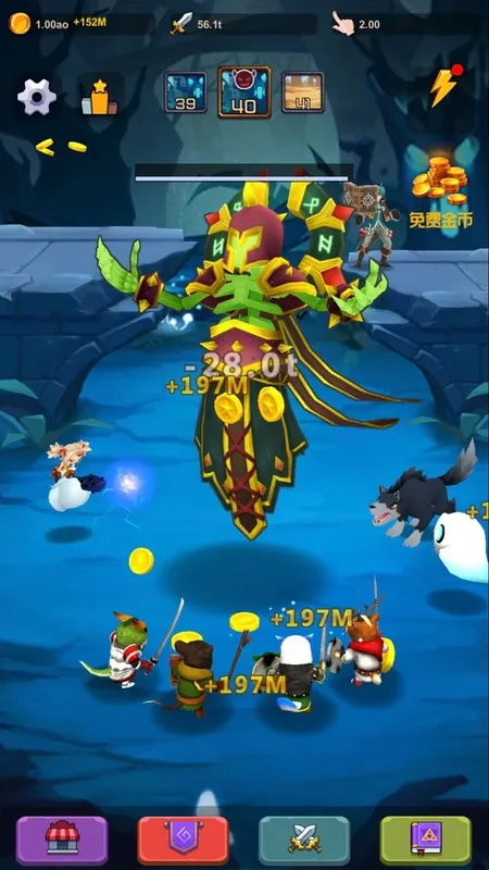 Скриншот 1 к игре IDLE RAID