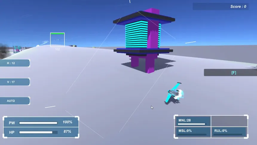 Скриншот 1 к игре ray attack