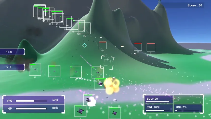Скриншот 6 к игре ray attack