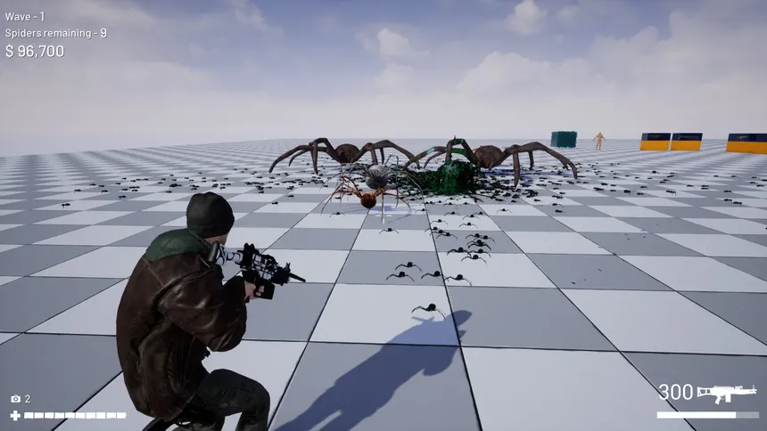 Скриншот 3 к игре Recursive Hate - Spider Hell