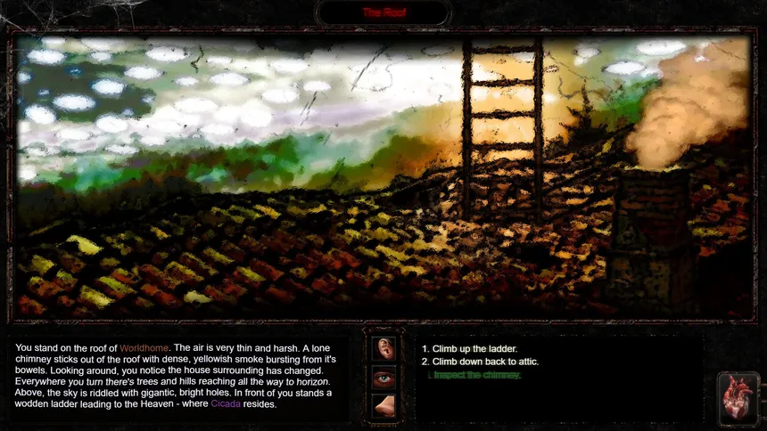 Скриншот 4 к игре Antumbra - Vile Shards (Mystery, Choices Matter, Choose Your Own Adventure)