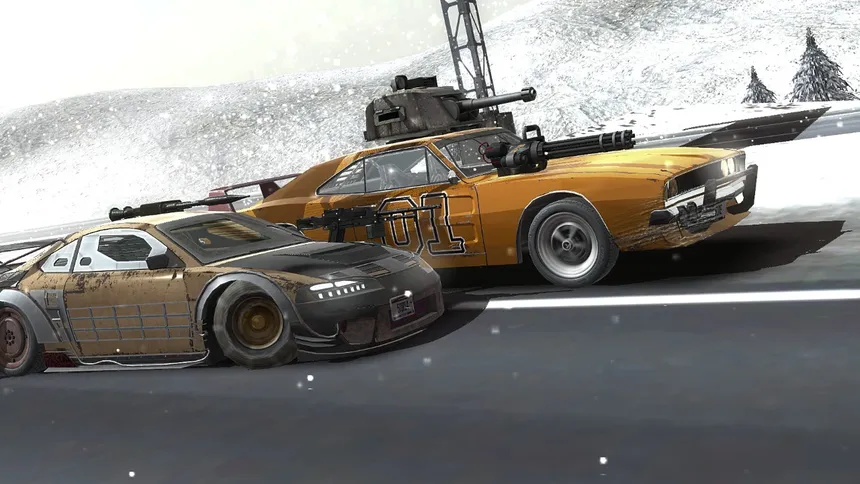 Скриншот 1 к игре Slick Racing Game