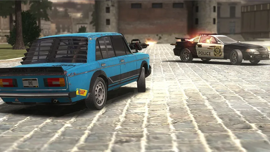 Скриншот 3 к игре Slick Racing Game