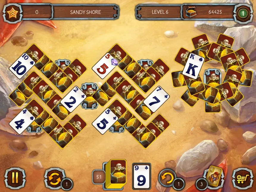 Скриншот 4 к игре Solitaire Legend of the Pirates 2