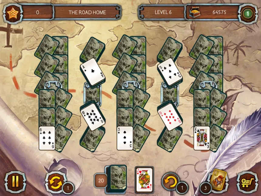 Скриншот 6 к игре Solitaire Legend of the Pirates 2